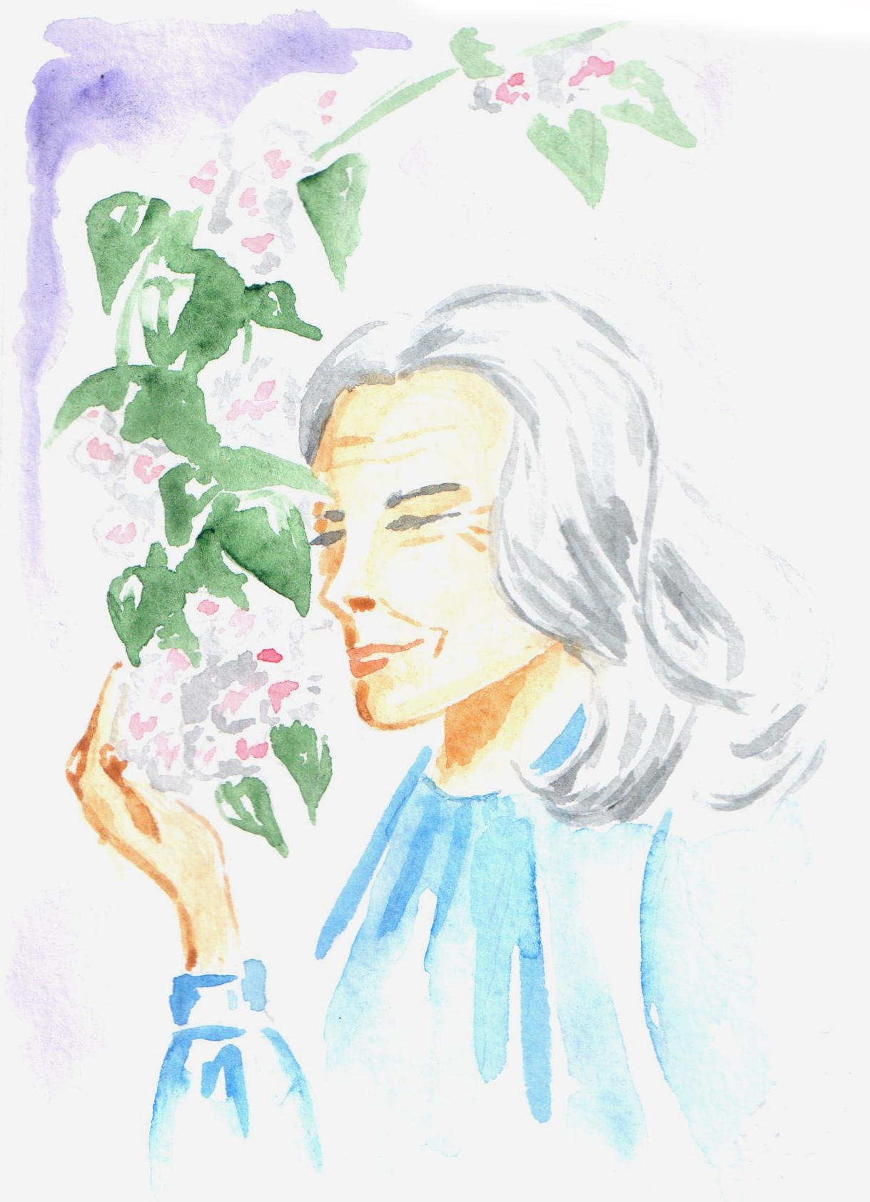 In love Acidica perfumes открытка акварели Анна Закревская